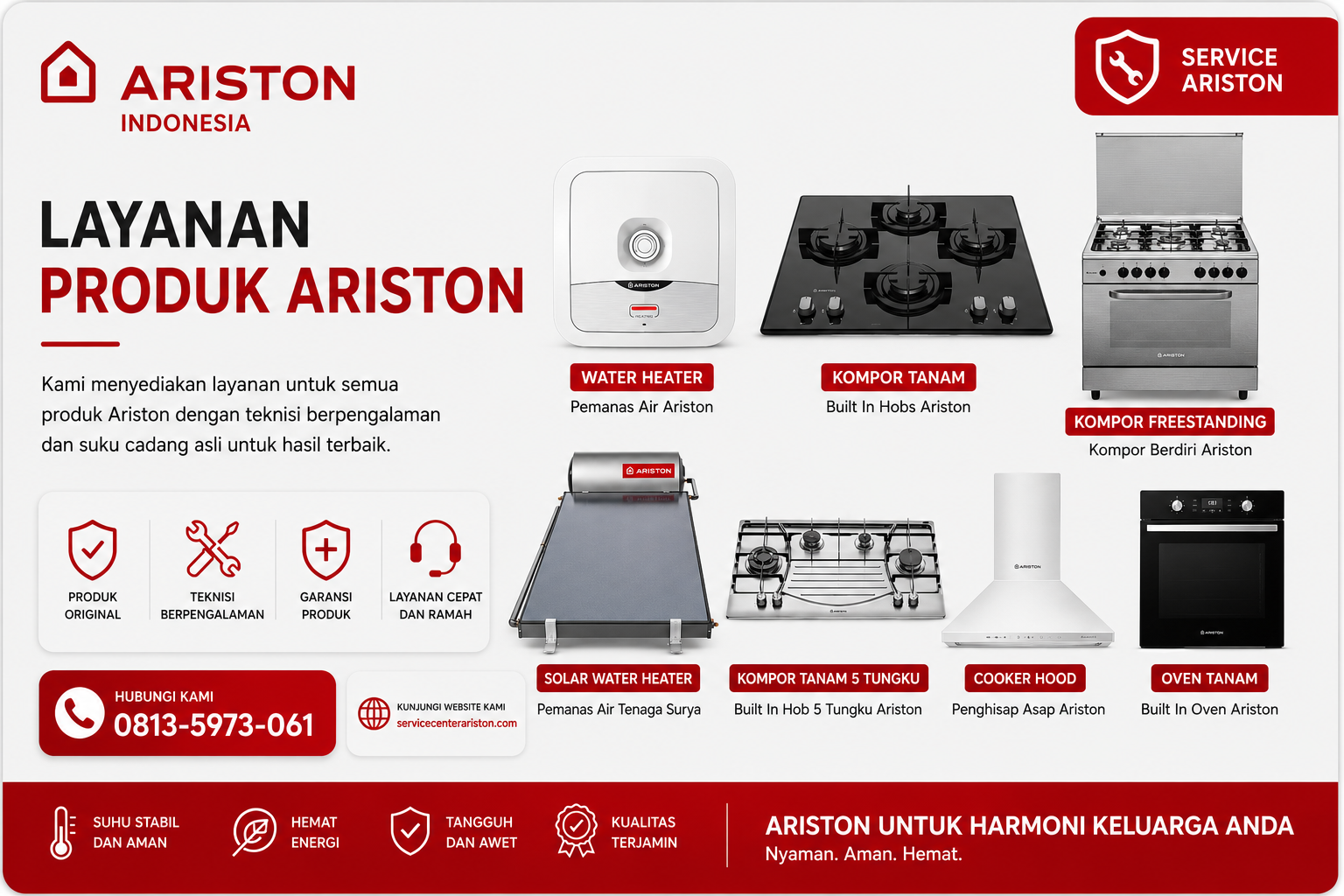 Kontak Service Ariston